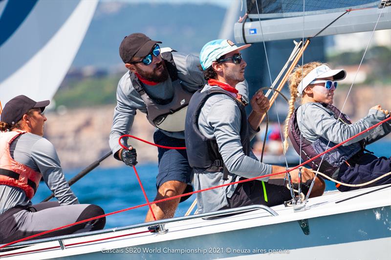 SB20 World Championship at Cascais day 1 - photo © Neuza Aires Pereira