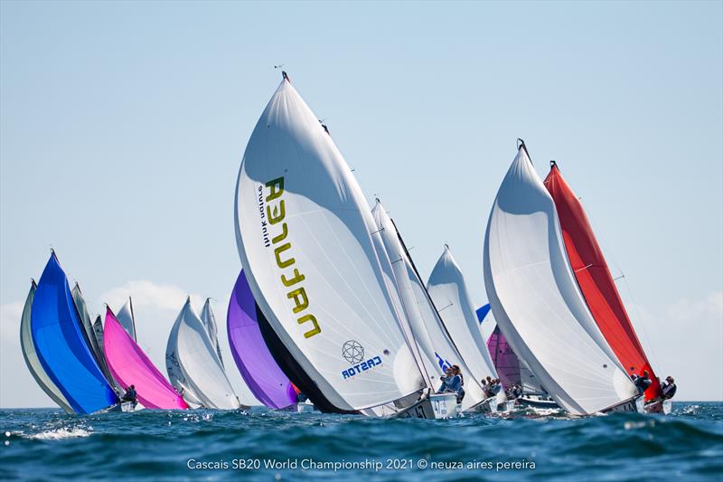 SB20 World Championship at Cascais day 1 - photo © Neuza Aires Pereira