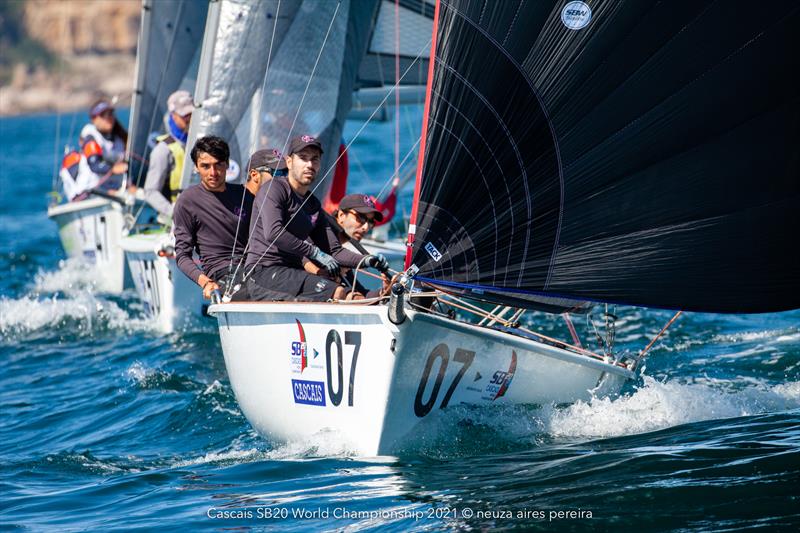 SB20 World Championship at Cascais day 2 - photo © Neuza Aires Pereira