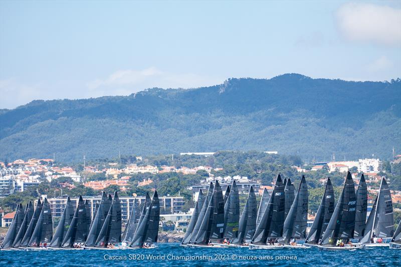 SB20 World Championship at Cascais day 3 - photo © Neuza Aires Pereira