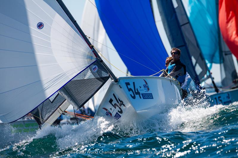 SB20 World Championship at Cascais day 4 - photo © Neuza Aires Pereira