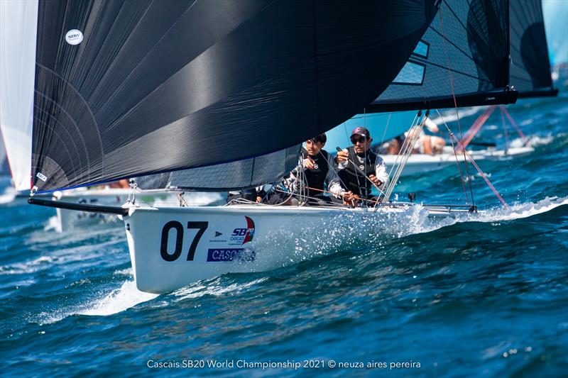 SB20 World Championship at Cascais day 5 - photo © Neuza Aires Pereira