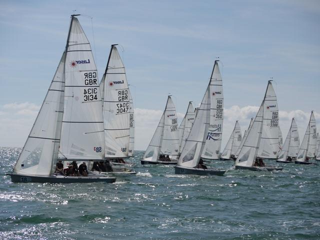 Laser SB3 nationals day 1 photo copyright Joy Ayton taken at Brighton Marina Yacht Club and featuring the SB20 class