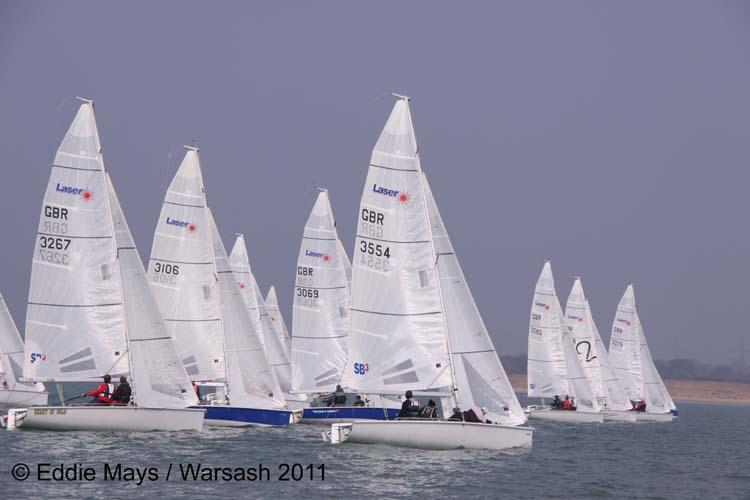 Warsash Spring Series week 3 photo copyright Eddie Mays taken at Warsash Sailing Club and featuring the SB20 class