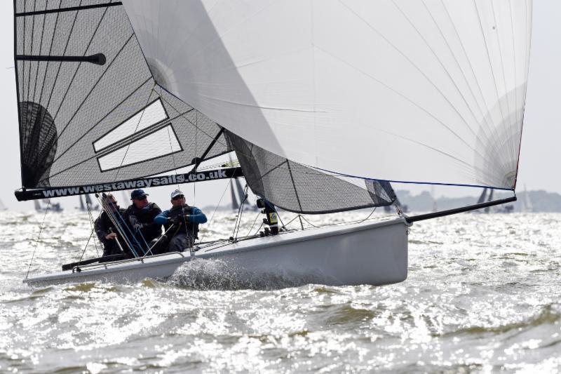 John Pollard's SB20 Xcellent - 2018 Vice Admiral's Cup  photo copyright Rick Tomlinson taken at Royal Ocean Racing Club and featuring the SB20 class