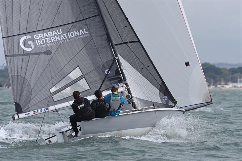 Christian Sutherland's SB20 Reach Around wins Mixed Sportsboat Class at the Doyle Sails September Regatta at the Royal Southern photo copyright Rick Tomlinson / www.rick-tomlinson.com taken at Royal Southern Yacht Club and featuring the SB20 class
