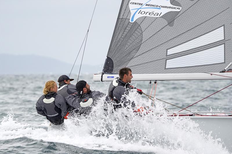 2019 SB20 World Championship day 2 photo copyright Pierrick Contin taken at COYCH Hyeres and featuring the SB20 class