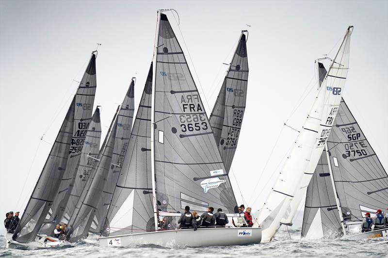 2019 SB20 World Championship day 2 photo copyright Pierrick Contin taken at COYCH Hyeres and featuring the SB20 class