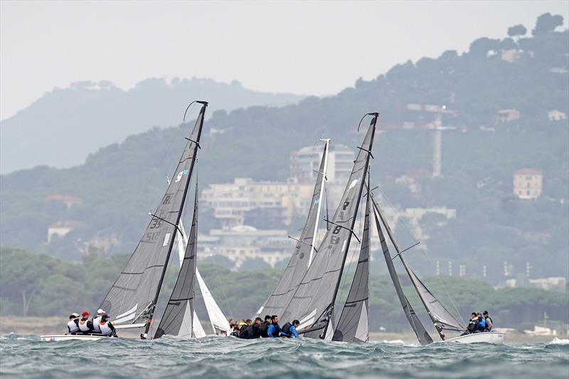 2019 SB20 World Championship day 2 photo copyright Pierrick Contin taken at COYCH Hyeres and featuring the SB20 class