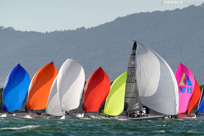 2019 SB20 World Championship day 4 photo copyright Pierrick Contin / www.pierrickcontin.com taken at COYCH Hyeres and featuring the SB20 class