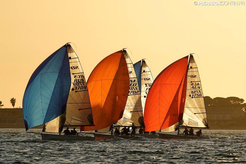 2019 SB20 World Championship day 4 photo copyright Pierrick Contin / www.pierrickcontin.com taken at COYCH Hyeres and featuring the SB20 class