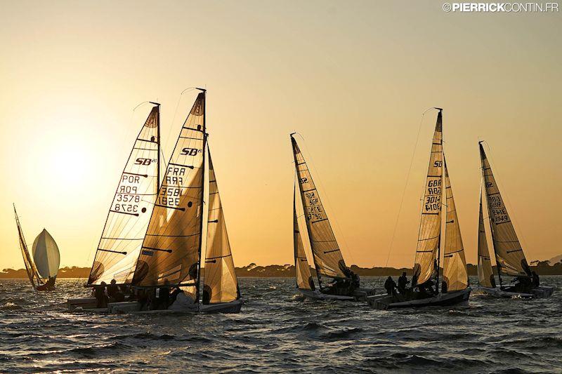 2019 SB20 World Championship day 4 photo copyright Pierrick Contin / www.pierrickcontin.com taken at COYCH Hyeres and featuring the SB20 class