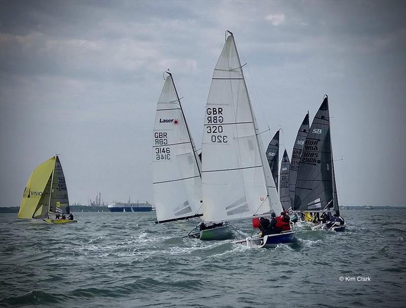 SB20 UK National Championships hosted by the Royal Southern YC  - photo © Kim Clark