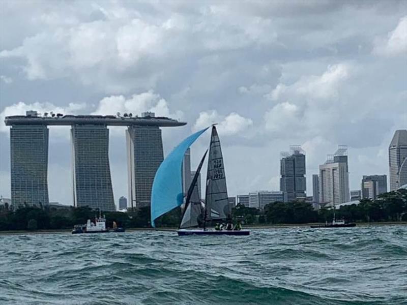 2021 SB20 Asian Grand Slam and Asia Pacific Championship photo copyright Paul O'Malley taken at ONE15 Marina Club and featuring the SB20 class