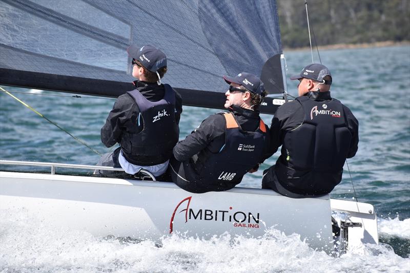 Current SB20 Tasmania title holders Ambition - Banjos Shoreline Crown Series Bellerive Regatta - photo © Jane Austin