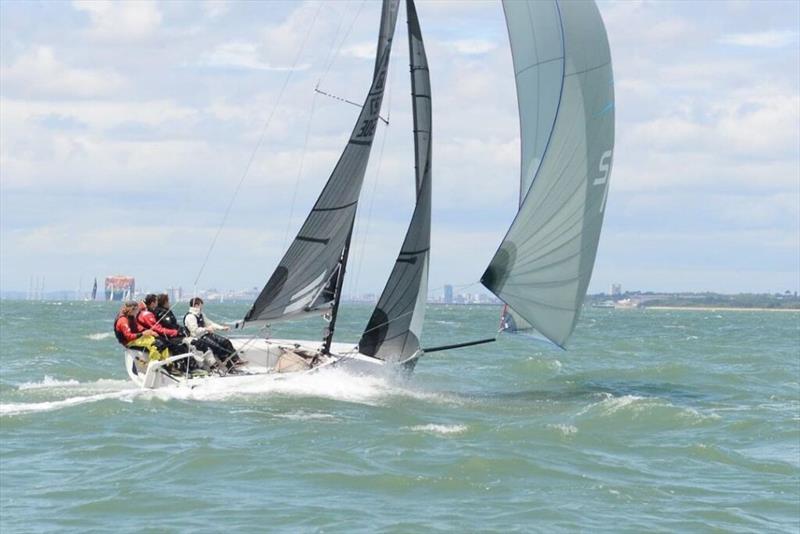 SB20 UK National Championship in the Solent - photo © Paul Wyeth / SB20 Class