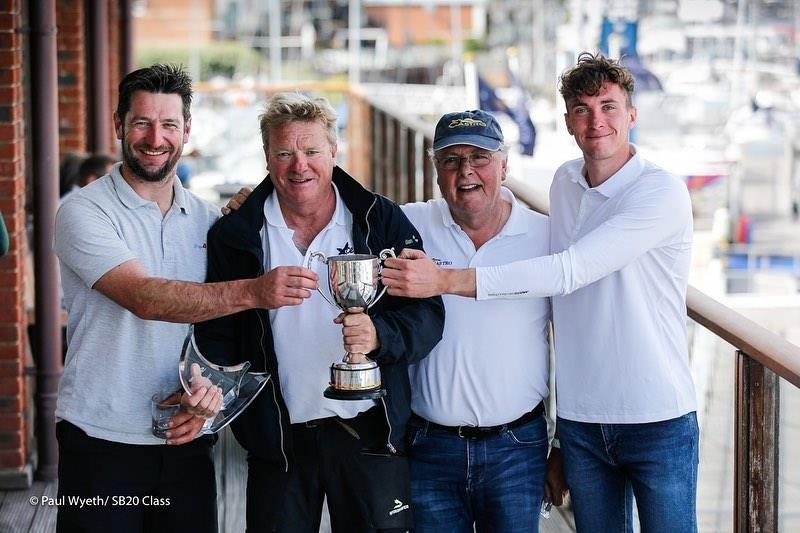 SB20 UK National Championship in the Solent - photo © Paul Wyeth / SB20 Class