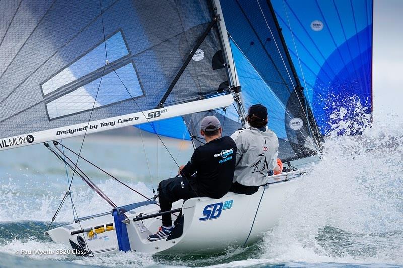 SB20 UK National Championship in the Solent - photo © Paul Wyeth / SB20 Class