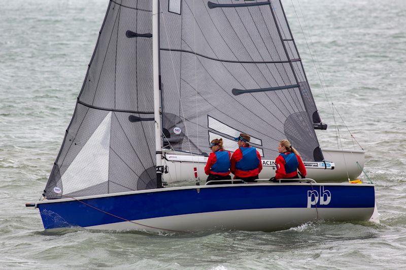 Cowes Week day 2 photo copyright Martin Augustus / www.sailingimages.co.uk taken at Cowes Combined Clubs and featuring the SB20 class