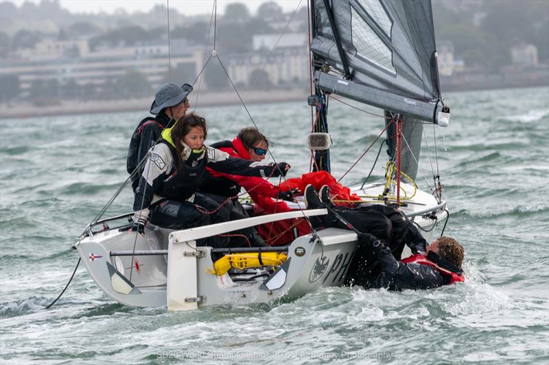 2022 SB20 Worlds at Dun Loughaire day 2 - photo © Annraoi Blaney