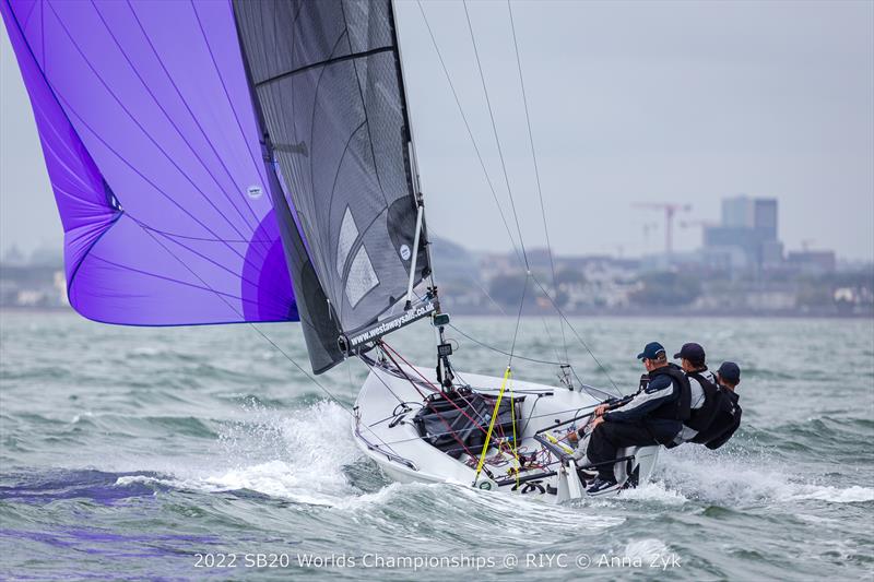 2022 SB20 Worlds at Dun Loughaire day 4 - photo © Anna Zykova