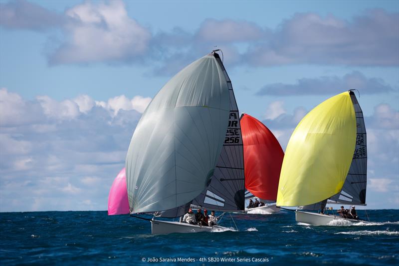 Cascais SB20 Winter Series 2023 photo copyright João Saraiva Mendes taken at Clube Naval de Cascais and featuring the SB20 class