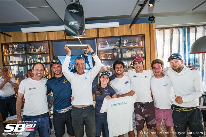 Nation s Cup - SB20 World Championships photo copyright Laurens Morel taken at Jachtclub Scheveningen and featuring the SB20 class