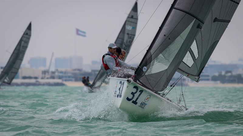 2024 SB20 Asia Pacific Championships day 2 photo copyright Dubai Offshore Sailing Club taken at Dubai Offshore Sailing Club and featuring the SB20 class