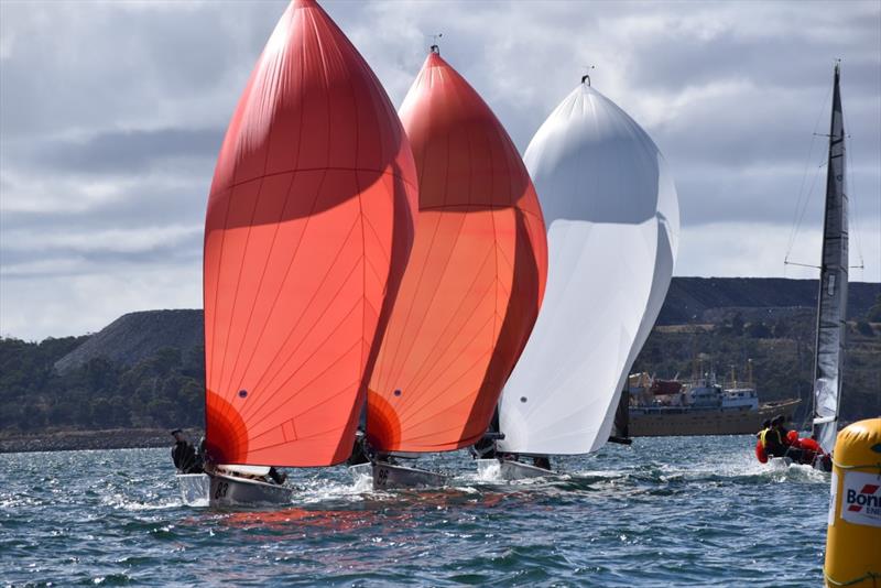 Close racing across the fleet in the SB20 Australian Championship - photo © Jane Austin / SB20AUS Media