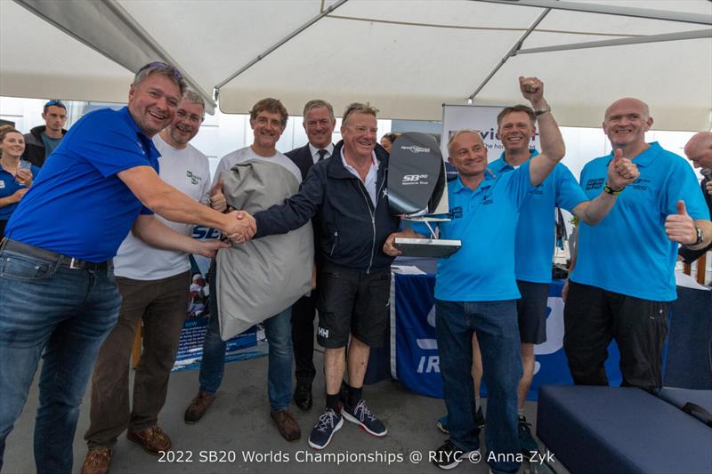 SB20 Nations Cup 2022 was won by the UK - photo © Anna Zykova