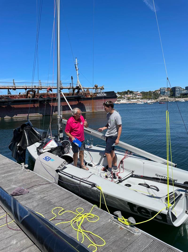 SB20 sailor and Class Chief Measurer John Outhwaite passes away photo copyright Davy Taylor taken at  and featuring the SB20 class