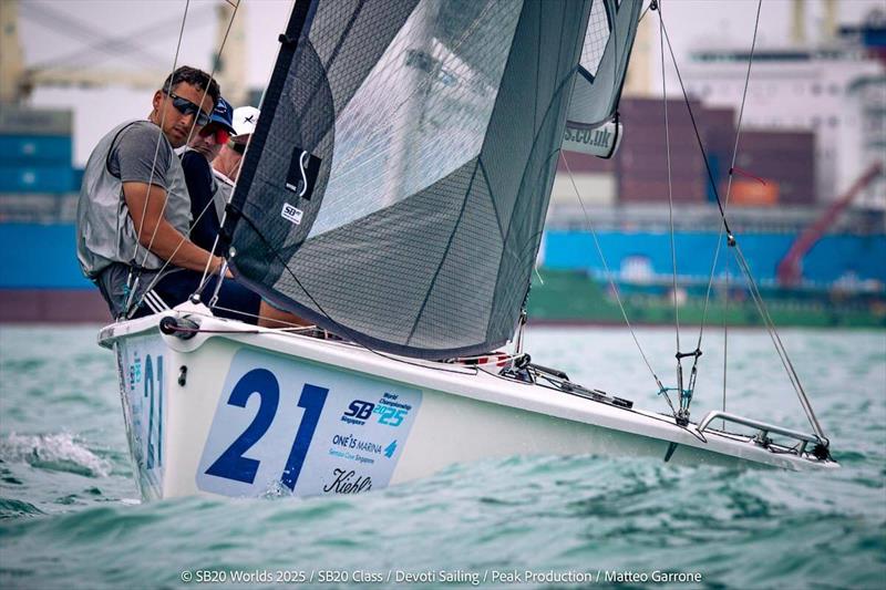John Pollard, Henry Wetherell and David Chapman win the SB20 Worlds 2025 - photo © Matteo Garrone
