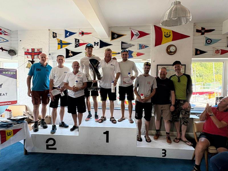 Overall podium - SB20 Sprint Championship at Weymouth - photo © SB20 Class UK