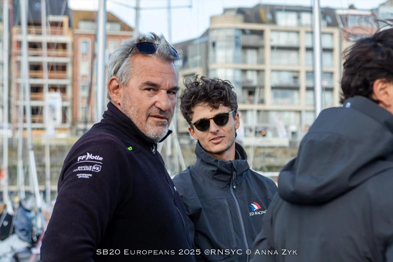 Xavier Rohard and Ian Garetta photo copyright Anna Zyk taken at  and featuring the SB20 class