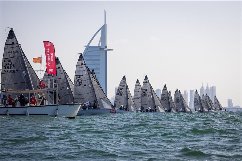 2025 Wicked SB20 Middle East & UAE Championships photo copyright Mikey Brignall / DOSC taken at Dubai Offshore Sailing Club and featuring the SB20 class