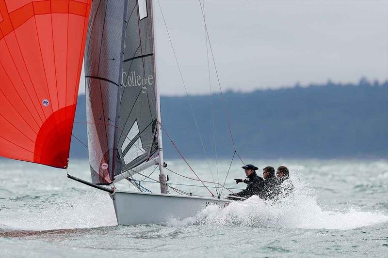 Radley Collegae - Cowes Week 2025 photo copyright Paul Wyeth / www.pwpictures.com taken at Cowes Combined Clubs and featuring the SB20 class