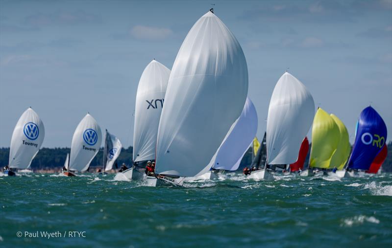 Rovika SB20 Open UK National Championship at Cowes - photo © Paul Wyeth / www.pwpictures.com