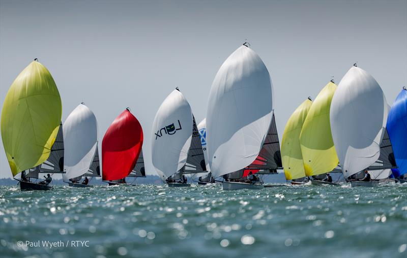 Rovika SB20 Open UK National Championship at Cowes photo copyright Paul Wyeth / www.pwpictures.com taken at Royal London Yacht Club and featuring the SB20 class