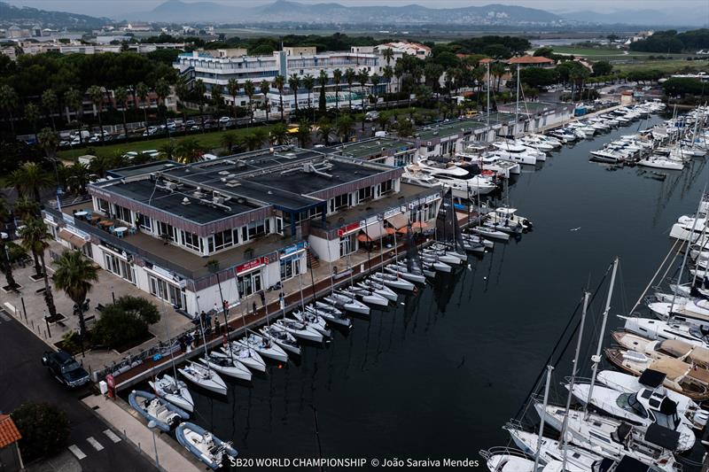 SB20 World Championship in Hyères Day 0 - photo © Joao Saraiva Mendes