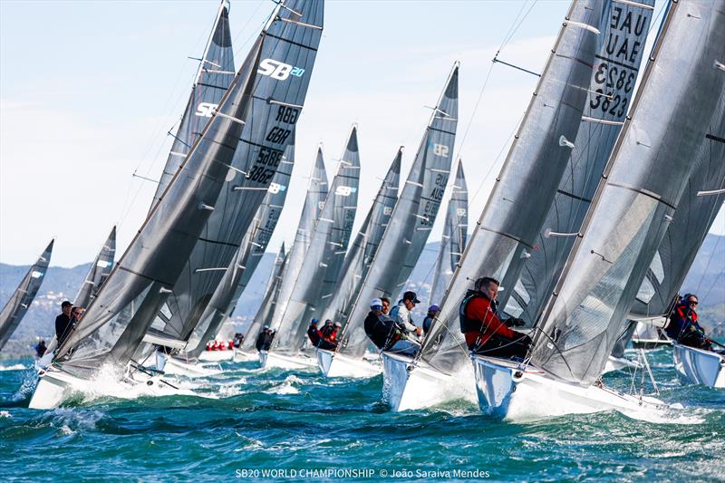 SB20 World Championship in Hyères Day 1 - photo © Joao Saraiva Mendes