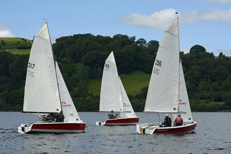 Stratos nationals at Bala photo copyright John Hunter taken at Bala Sailing Club and featuring the Laser Stratos class