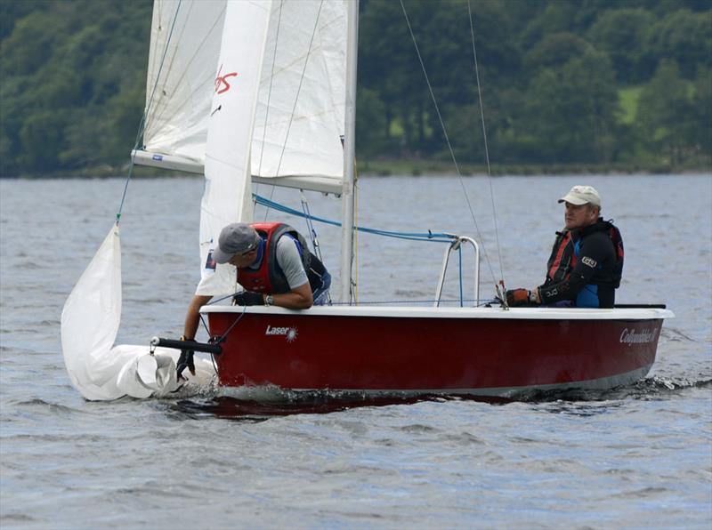 Stratos nationals at Bala photo copyright John Hunter taken at Bala Sailing Club and featuring the Laser Stratos class