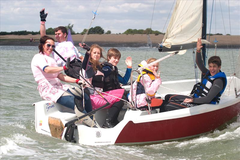 Enjoy the RYA 'Push the Boat Out Weekender' photo copyright RYA taken at Marconi Sailing Club and featuring the Laser Stratos class