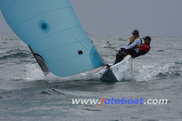 Action from the Laser Vago nationals at Penzance photo copyright Mike Rice / www.fotoboat.com taken at Penzance Sailing Club and featuring the Laser Vago class