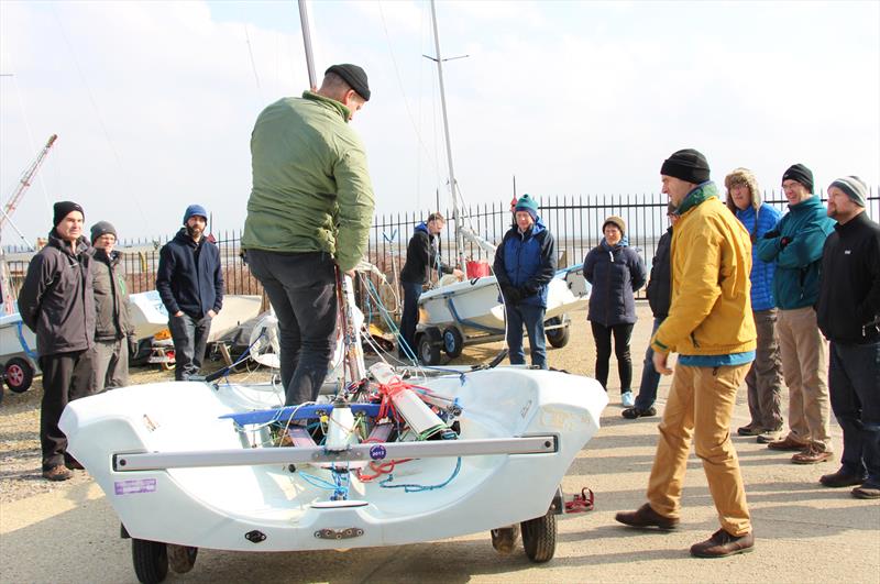 Laser Vago Coaching Day at Tudor Sailing Club photo copyright Hannah Barnes taken at Tudor Sailing Club and featuring the Laser Vago class