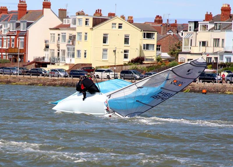 Laser Vago Coastal Nationals at West Kirby Sailing Club photo copyright Hannah Barnes taken at West Kirby Sailing Club and featuring the Laser Vago class