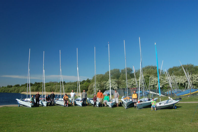 The Laser Vago fleet photo copyright Mary Munley taken at West Riding Sailing Club and featuring the Laser Vago class