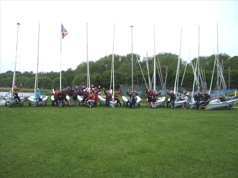 Laser Vagos at West Riding photo copyright Debbie Clarkson, Graham Metcalf & Joanna McFarland taken at West Riding Sailing Club and featuring the Laser Vago class