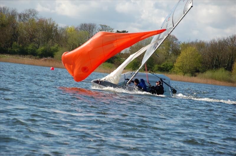 First Vago training session of the year at Hunts photo copyright Jan Carver taken at Hunts Sailing Club and featuring the Laser Vago class