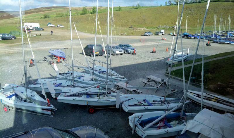 Laser Vago Open North at Yorkshire Dales photo copyright N Langford taken at Yorkshire Dales Sailing Club and featuring the Laser Vago class